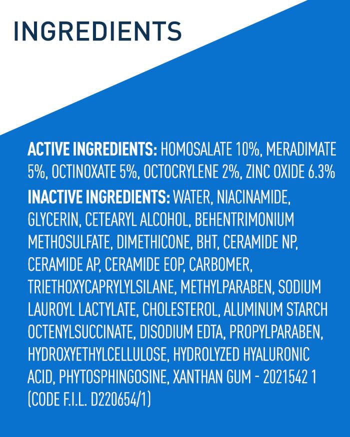 Cera Ve AM Facial moisturizing Lotion With Broad spectrum Spf 30.