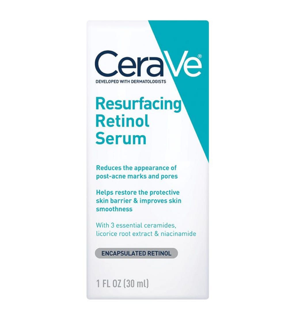 Cera ve resurfacing retinol serum