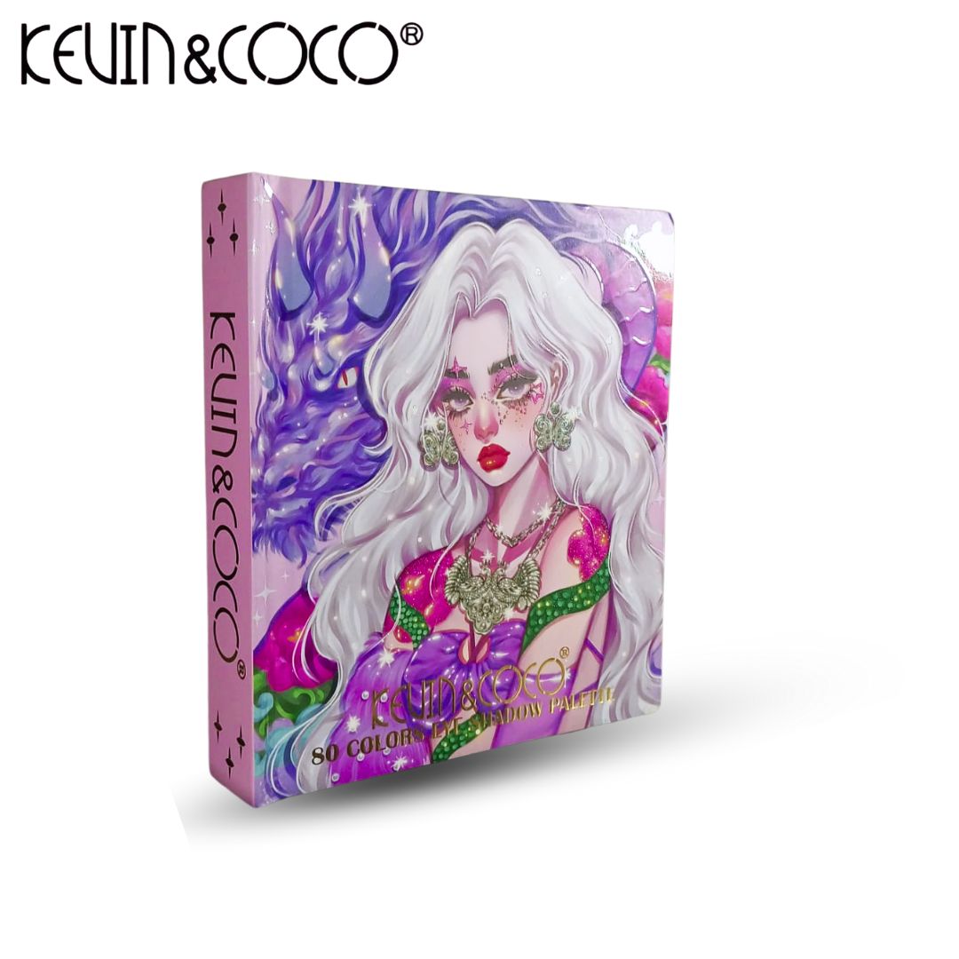80-Color Dragon Beauty Makeup Kit