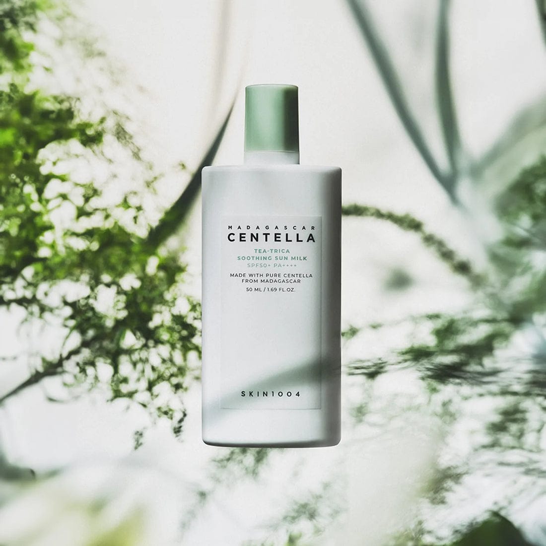 SKIN 1004 MADAGASCAR CENTELLA TEA-TRICA SOOTHING SUN MILK SPF 50+ PA++++