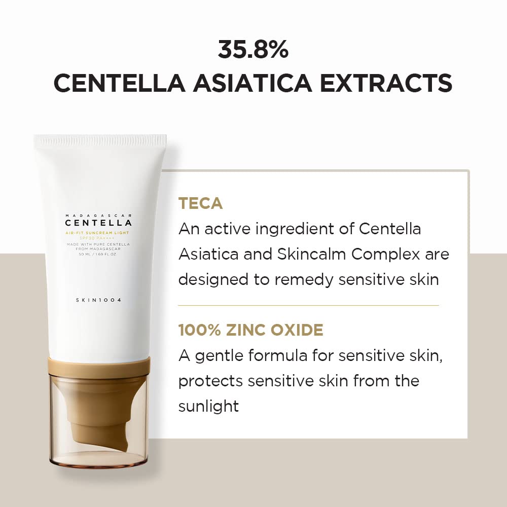 SKIN 1004 MADAGFASCAR CENTELLA SUNSCREAM SPF 30 PA ++++ (FOR OILY SKIN)